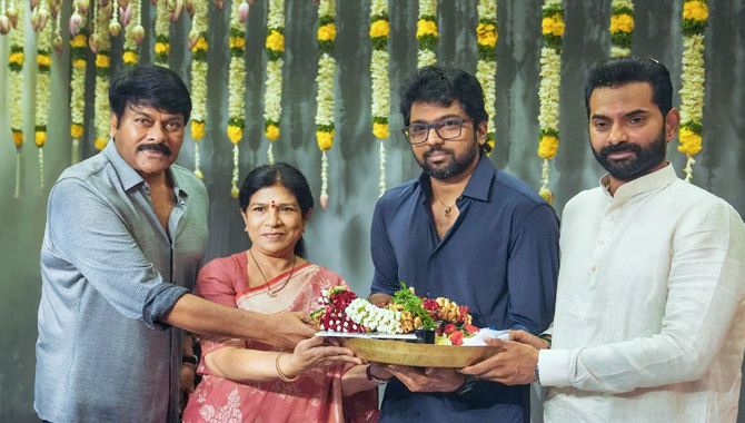 Megastar Chiranjeevi #Mega156 Regular Shoot Begins