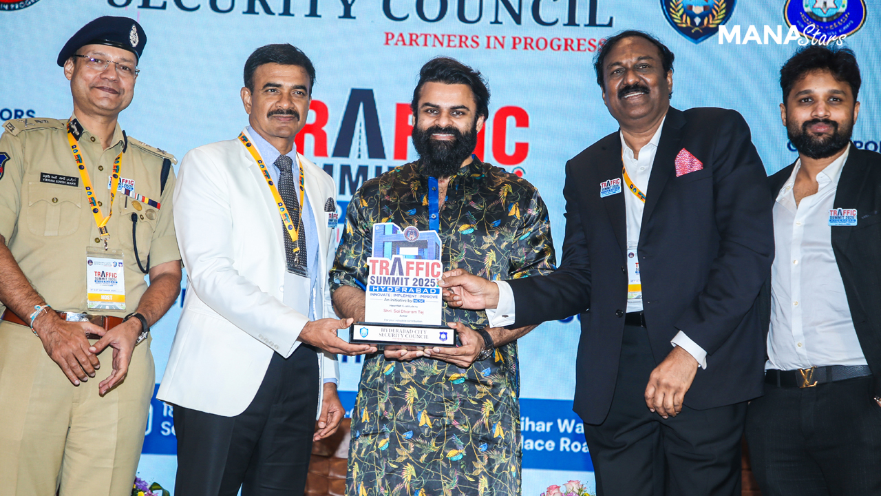 ‘ట్రాఫిక్ సమ్మిట్ 2025’లో హీరో సాయి దుర్గ తేజ్