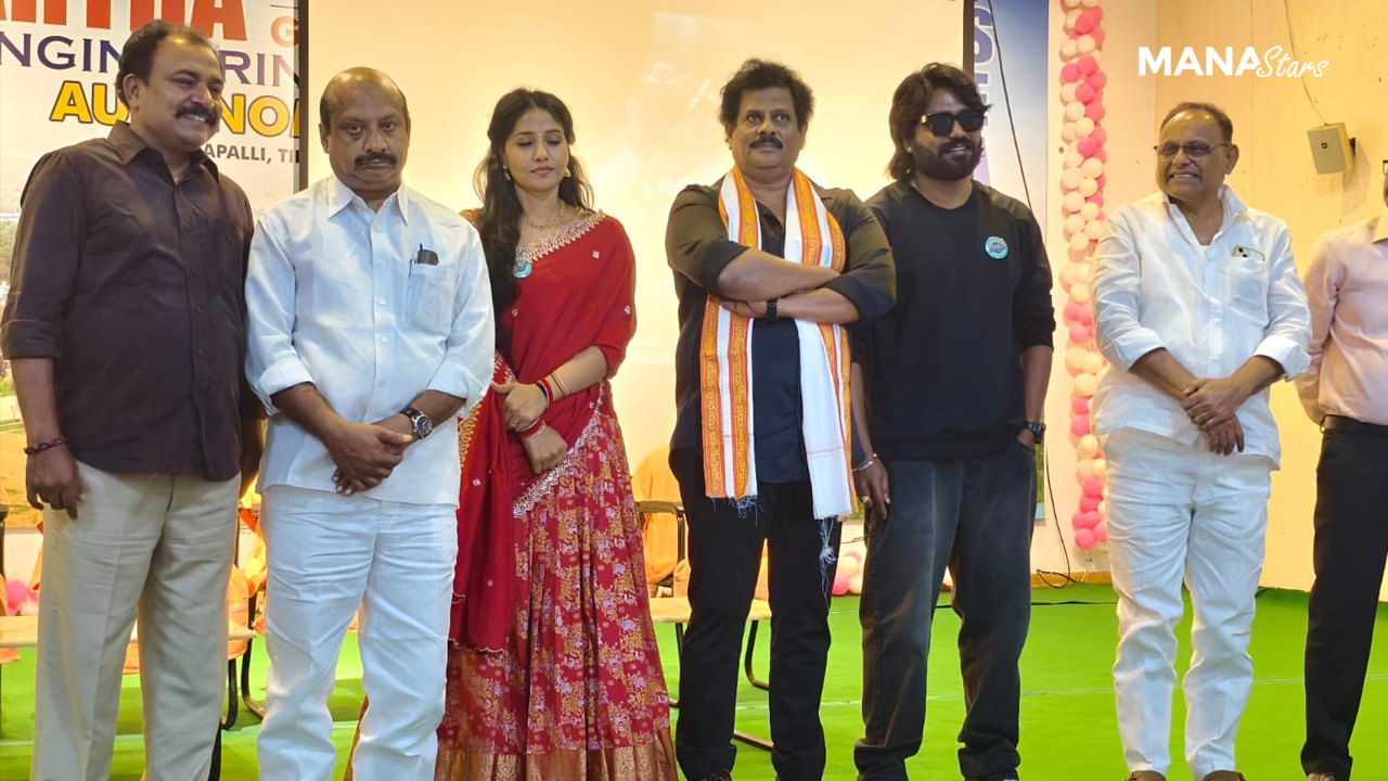 తిరుపతిలో సందడి చేసిన దేవగుడి చిత్ర యూనిట్
