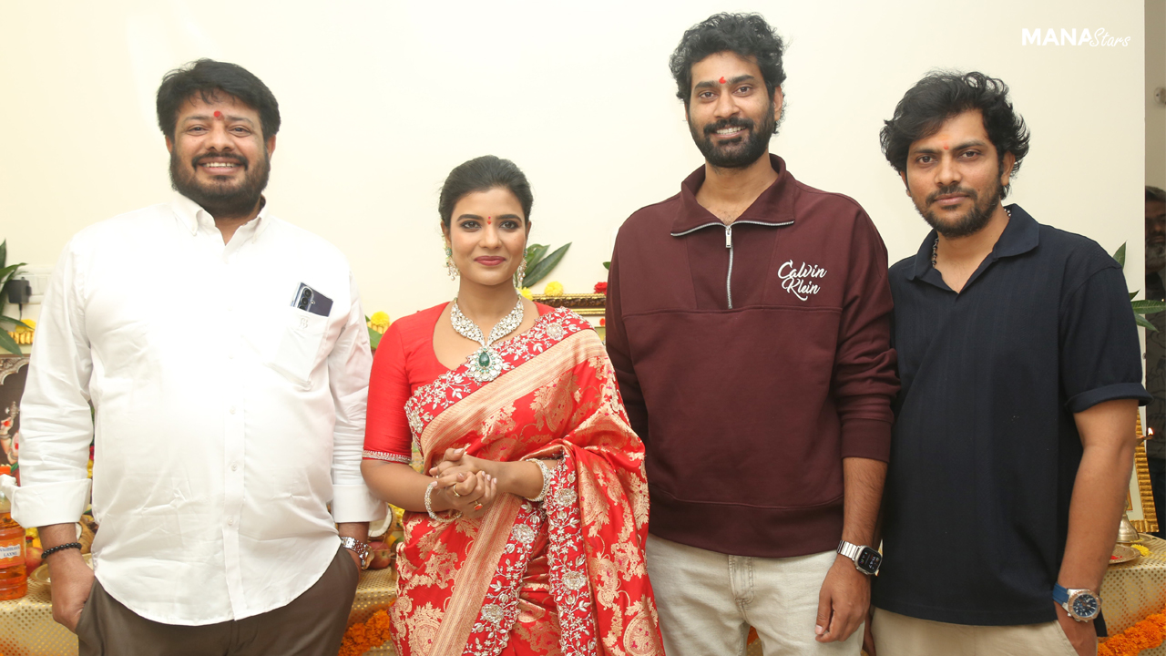 తిరువీర్, ఐశ్వర్య రాజేష్ ప్రొడక్షన్ నంబర్ 2 గ్రాండ్ గా లాంచ్
