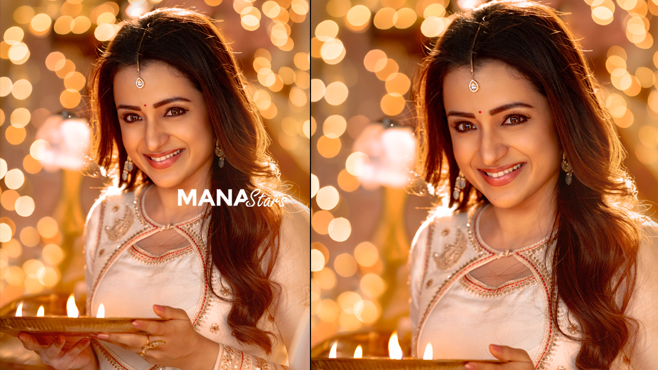 Vishwambhara Extends Birthday Wishes To Trisha Krishnan